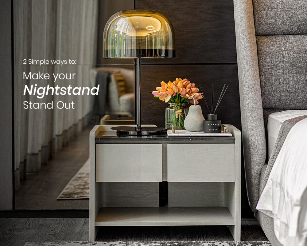 Nightstand Styling Tips: Elevate Your Bedside Elegance